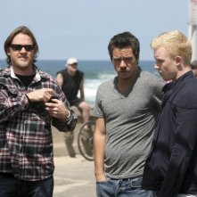 Donal Logue, Michael Raymond-James e Noel Fisher in Terriers nell'episodio Missing Persons