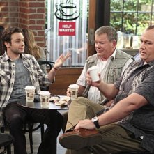 Jonathan Sadowski Will Sasso e William Shatner in $#*! My Dad Says nell'episodio Easy, Writer