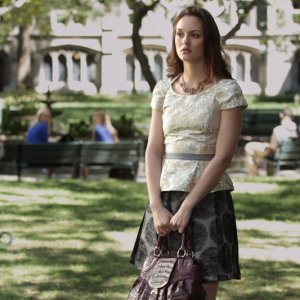 Blair (Leighton Meester) in una sequenza dell'episodio Easy J di Gossip Girl