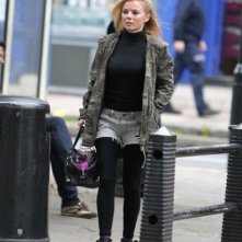 Geri Halliwell presso gli studi della BBC3