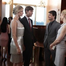 Ivanka Trump, Jared Kushner, Matthew Settle e Kelly Rutherford nell'episodio Easy J di Gossip Girl