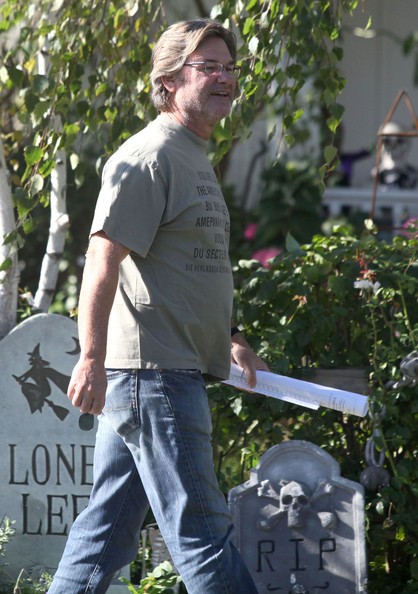 Kurt Russell Saluta Goldie Hawn Dopo Una Visita A Una Casa Di Amici In Santa Monica 181150