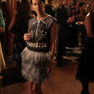 La Clothing Designer Cynthia Rowley nell'episodio War at the Roses di Gossip Girl
