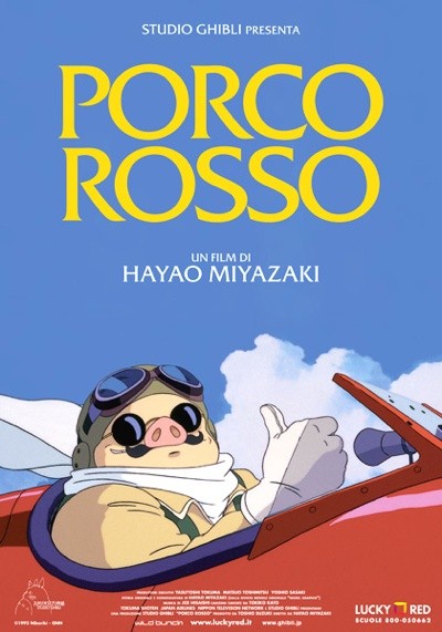 Locandina Italiana Del Film D Animazione Porco Rosso 1992 181405