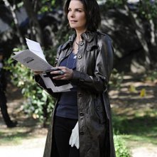 Sela Ward in CSI: New York, nell'episodio Scared Stiff