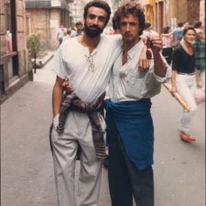 Francesco Nuti con il fratello Giovanni
