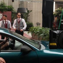 Una Foto Di Kevin Dillon E Jerry Ferrara Nel Backstage Per Uno Spot Pubblicitario 181674