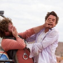 Robert Downey Jr e Zach Galifianakis, partner bizzarri nel road movie Due Date