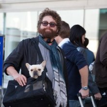 Zach Galifianakis nel road movie Due Date