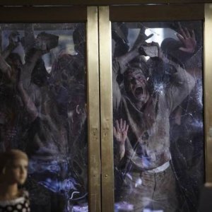 Una scena dell'episodio Una via d'uscita di The Walking Dead