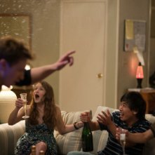 Justin Timberlake in una sequenza del film The Social Network