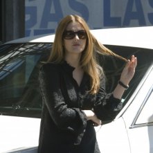 Drew Barrymore sul set del film Everybody's fine