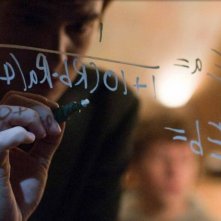 Andrew Garfield in un'immagine significativa di The Social Network