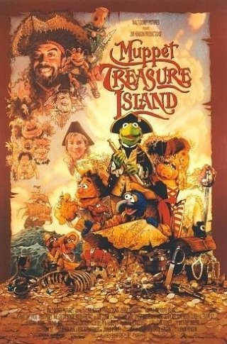 La locandina di I Muppet nell'isola del tesoro