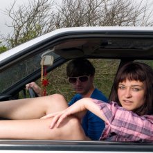 Liam Browne e Nancy Trotter Landry in una scena del film Brilliantlove