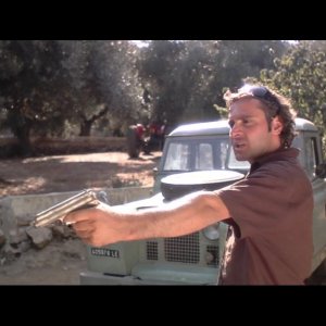 Massimo Fersini in una sequenza del film Totem Blue