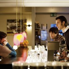 Nora Tschirner, Unax Ugalde e Giulio Berruti, protagonisti del film Bon Appetit