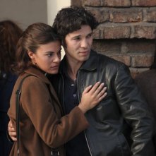 Bianca Guaccero e Francesco Venditti nella fiction Mia madre