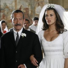 Bianca Guaccero e Lollo Franco in una scena di Mia madre