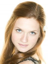 La bellissima Bonnie Wright per il film Harry Potter e i Doni della Morte - parte 1