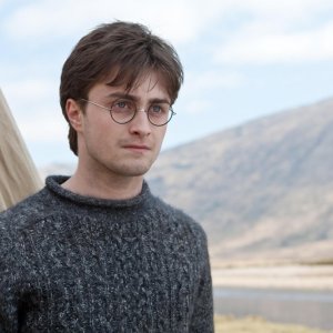 Una scena del film Harry Potter e i Doni della Morte - parte 1 con Daniel Radcliffe