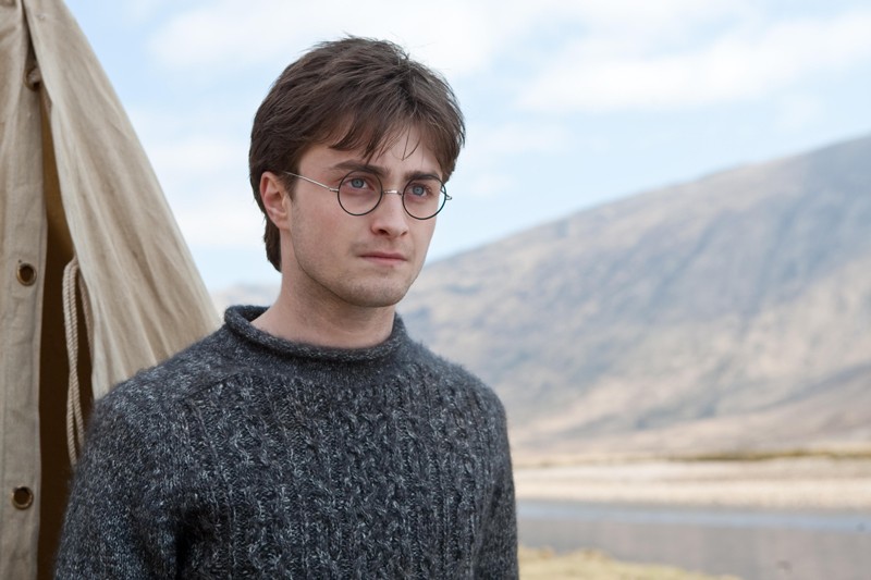 Una scena del film Harry Potter e i Doni della Morte - parte 1 con Daniel Radcliffe