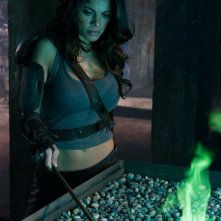 Una sequenza dell'episodio Abandoned di Smallville con Lindsay Hartley