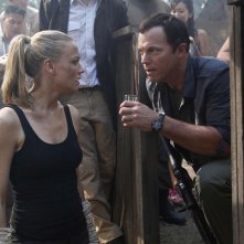 Yvonne Strahovski E Adam Baldwin In Una Scena Dell Episodio Chuck Versus Phase Three 182771