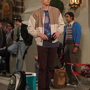 Jim Parsons in una scena dell'episodio The 21-Second Excitation di The Big Bang Theory
