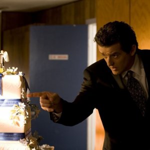 Justin Louis in una scena dell'episodio Cloverdale di Stargate Universe