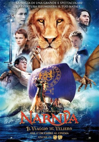 La locandina italiana di Le cronache di Narnia: Il viaggio del veliero