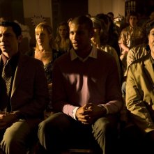 Lou Diamond Phillips, Jeffrey Bowyer-Chapman e Peter Kelamis nell'episodio Cloverdale di Stargate Universe