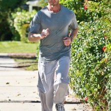 Peter Facinelli fa jogging a Toluca Lake, in California