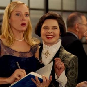 Uma Thurman con Isabella Rossellini nella commedia The Accidental Husband