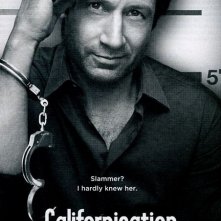 Un poster della stagione 4 di Californication