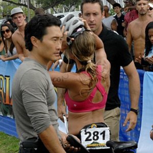 Daniel Dae Kim e Alex O'Loughlin in Hawaii Five-0 nell'episodio Hao Kanaka