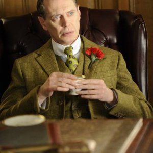 Steve Buscemi in una scena dell'episodio Belle Femme di Boardwalk Empire