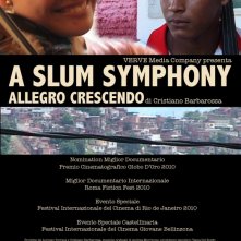 Character Poster del film A Slum Symphony con Jonathan Guzman e Angelica Olivo