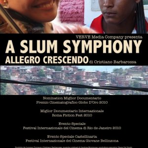 Character Poster del film A Slum Symphony con Jonathan Guzman e Angelica Olivo