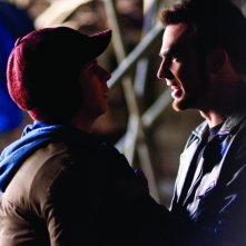 Michael Cera con Chris Evans nel film Scott Pilgrim vs. the World