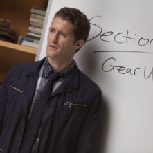 Matthew Morrison in una scena dell'episodio The Substitute di Glee