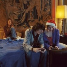 Nina Rodriguez con Antonin Chalon e Julie-Marie Parmentier nel film No et moi