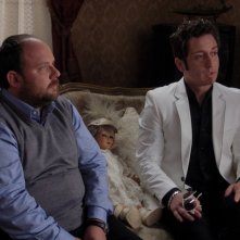 Giuseppe Gandini e Alejandro Paker nella fiction Tutti i padri di Maria