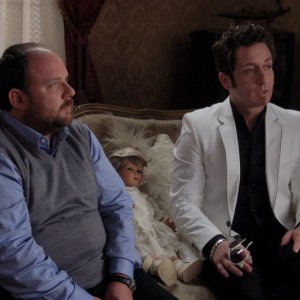 Giuseppe Gandini e Alejandro Paker nella fiction Tutti i padri di Maria