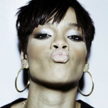 Un bacio di Rihanna