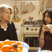 Angela Finocchiaro con Sabrina Impacciatore nella miniserie Due mamme di troppo