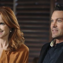 Brian Austin Green e Marcia Cross nell'episodio A Humiliating Business di Desperate Housewives