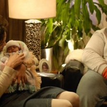 Gabourey 'Gabby' Sidibe con Paula Patton in una scena del film Precious