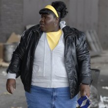 Gabourey 'Gabby' Sidibe nei panni di un'adolescente straordinaria nel film Precious