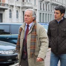 Luca Argentero con Giorgio Colangeli nel film La donna della mia vita